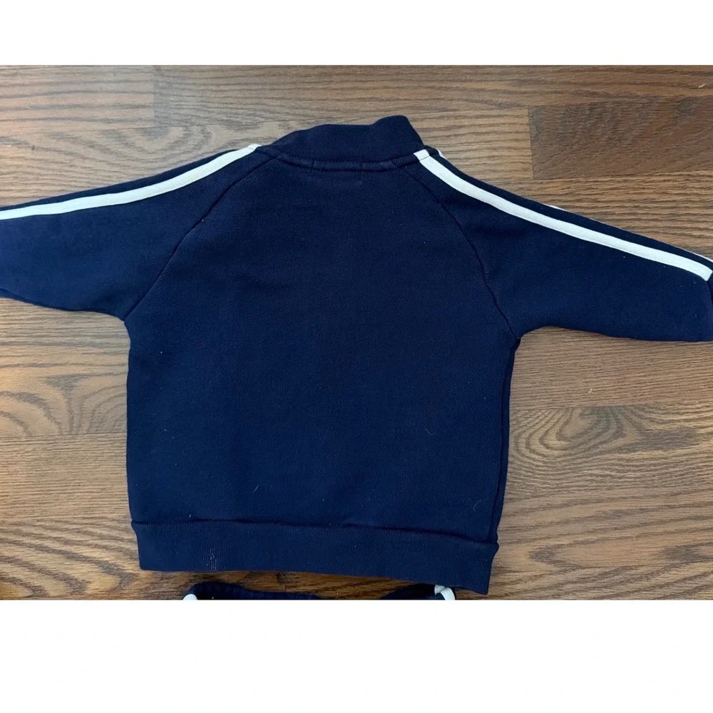 Polo Ralph Lauren Toddler 18M Navy Blue Cotton Tracksuit Jacket Jogger Set
